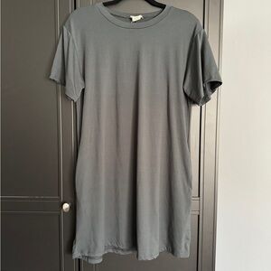 Charcoal T Shirt Dress